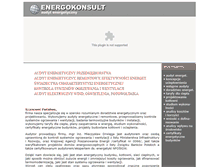 Tablet Screenshot of energokonsult.pl